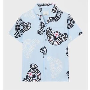 Burberry kids 23 collared shirt size 8